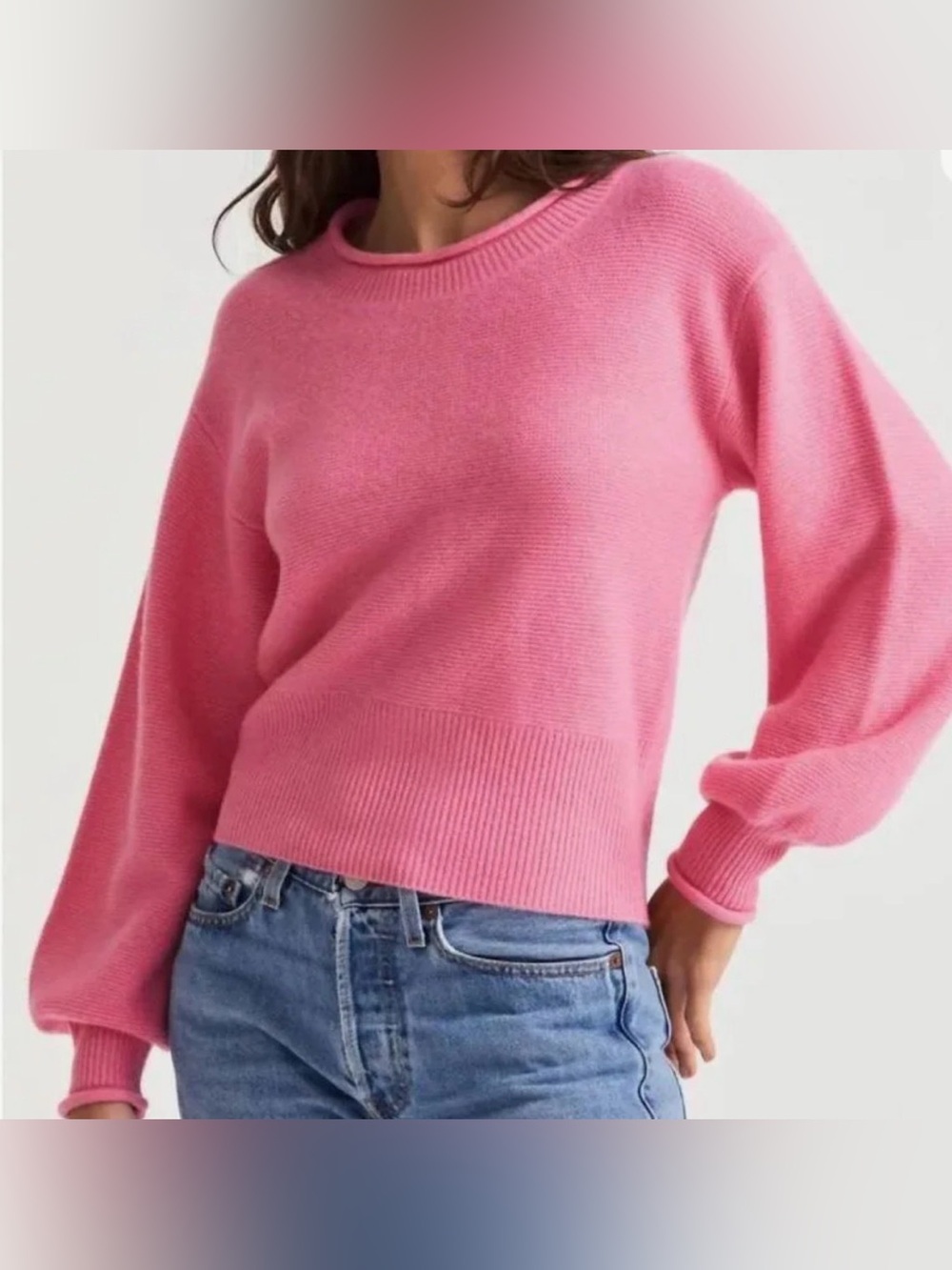 LoveShackFancy Cashmere Emelita Sweater